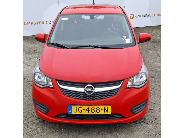 Personenauto, opel, karl 1.0, rood, 2016 - afbeelding 2 van  41