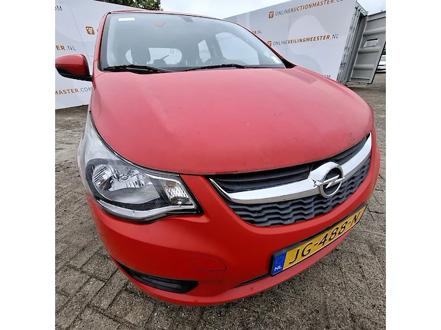 Personenauto, opel, karl 1.0, rood, 2016 - afbeelding 31 van  41