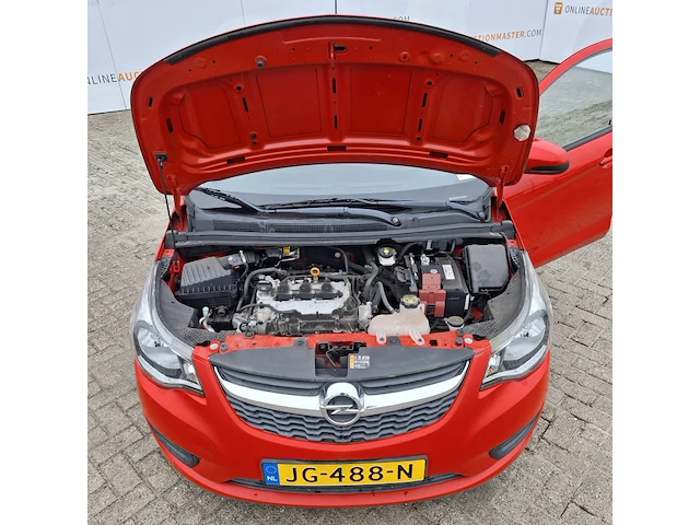 Personenauto, opel, karl 1.0, rood, 2016 - afbeelding 34 van  41