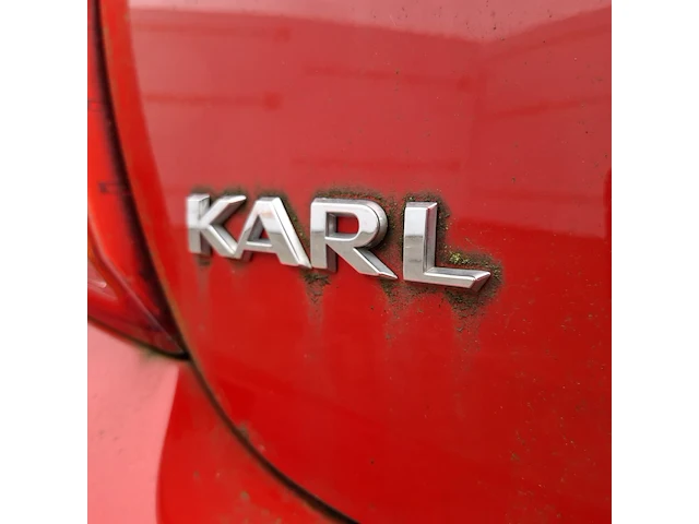 Personenauto, opel, karl 1.0, rood, 2016 - afbeelding 39 van  41