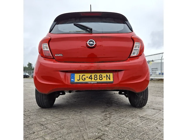Personenauto, opel, karl 1.0, rood, 2016 - afbeelding 7 van  41