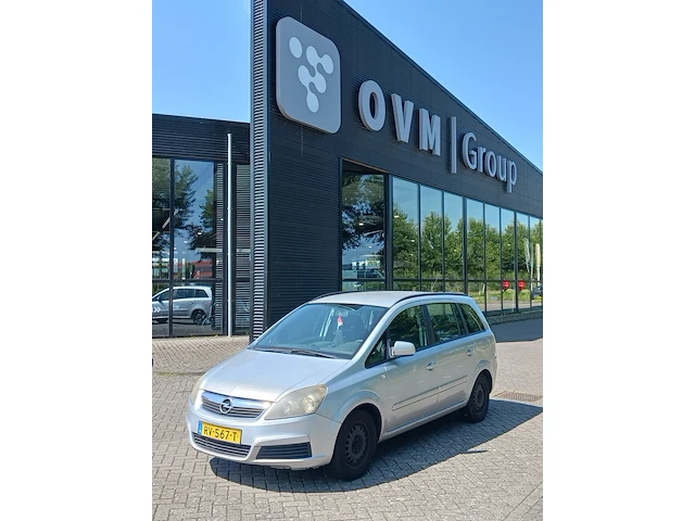 Personenauto, opel, zafira - 1.6 executive - 7-persoons, grijs, 2007 - afbeelding 1 van  75