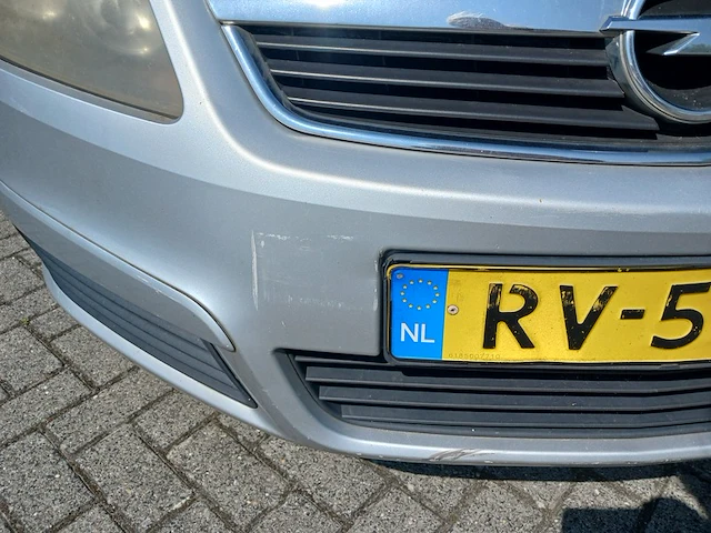 Personenauto, opel, zafira - 1.6 executive - 7-persoons, grijs, 2007 - afbeelding 62 van  75