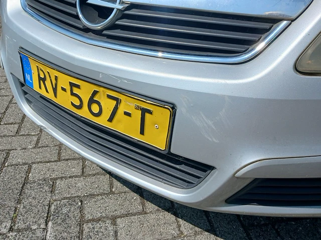 Personenauto, opel, zafira - 1.6 executive - 7-persoons, grijs, 2007 - afbeelding 63 van  75