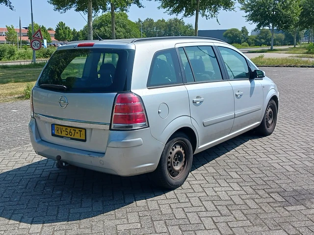 Personenauto, opel, zafira - 1.6 executive - 7-persoons, grijs, 2007 - afbeelding 56 van  75