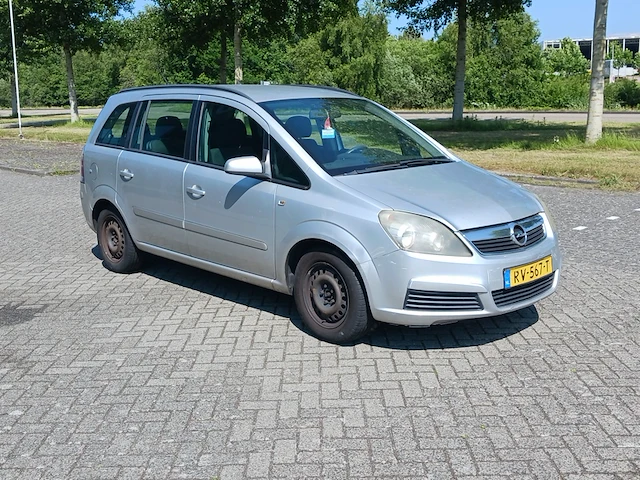 Personenauto, opel, zafira - 1.6 executive - 7-persoons, grijs, 2007 - afbeelding 74 van  75