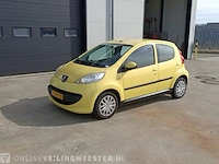 Personenauto peugeot, 107 1.0-12v xr 4-deurs, geel, 2006 - afbeelding 1 van  28