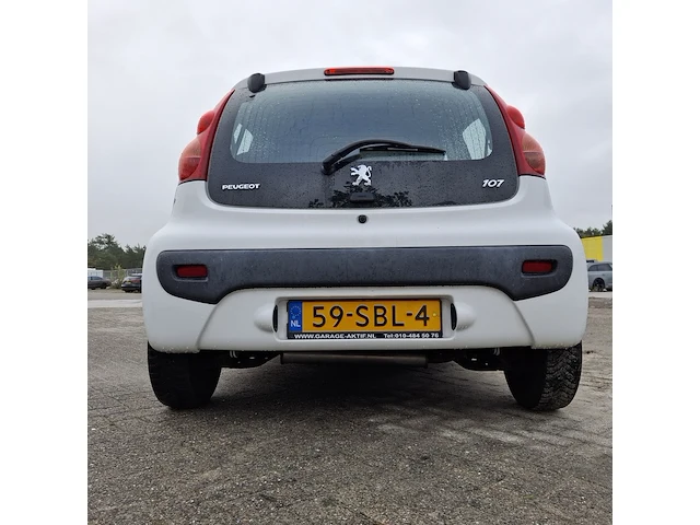 Personenauto, peugeot, 107 1.0-12v xs, wit, 2011 - afbeelding 7 van  43