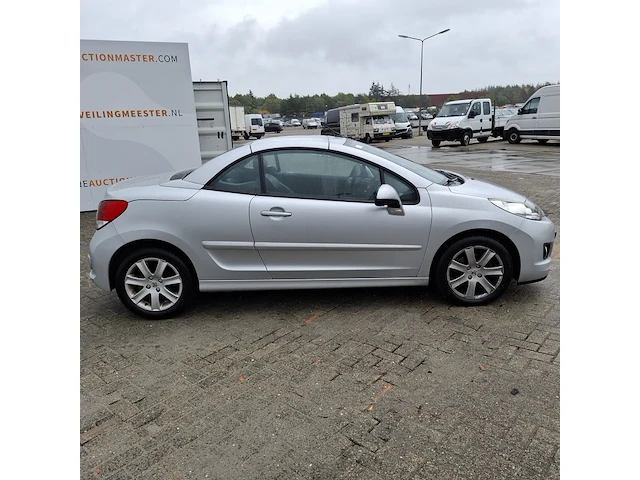 Personenauto peugeot, 207 cc 1.6, grijs, bouwjaar 2010 - afbeelding 4 van  42