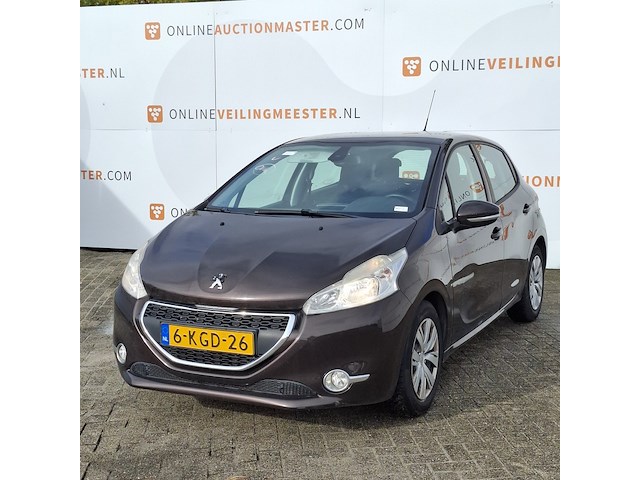 Personenauto peugeot, 208 1.2 vti envy, bruin, bouwjaar 2013 - afbeelding 12 van  55