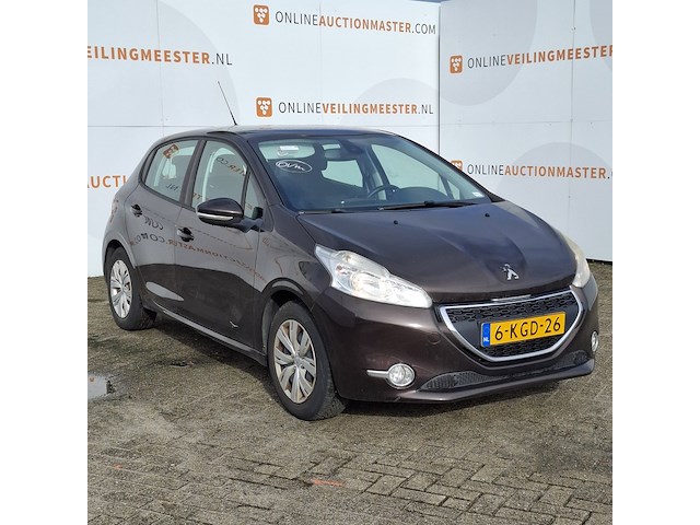 Personenauto peugeot, 208 1.2 vti envy, bruin, bouwjaar 2013 - afbeelding 34 van  55