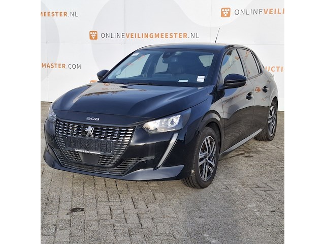 Personenauto peugeot, 208, zwart - afbeelding 1 van  39