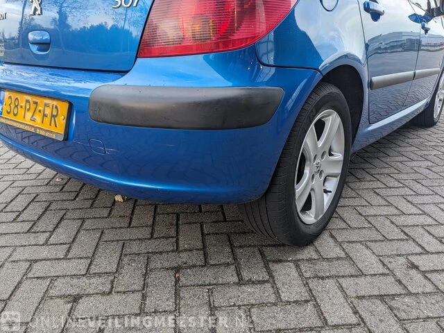 Personenauto peugeot, 307 2.0-16v navtech, blauw, bouwjaar 13-04-2005 - afbeelding 4 van  36