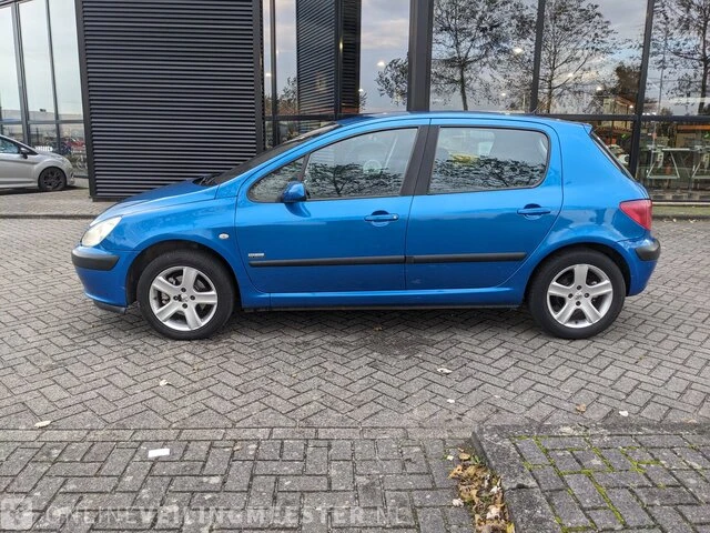 Personenauto peugeot, 307 2.0-16v navtech, blauw, bouwjaar 13-04-2005 - afbeelding 12 van  36