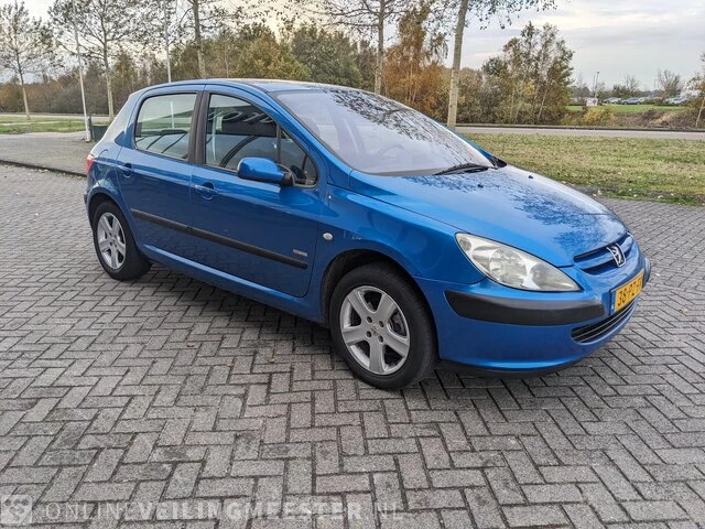 Personenauto peugeot, 307 2.0-16v navtech, blauw, bouwjaar 13-04-2005 - afbeelding 34 van  36
