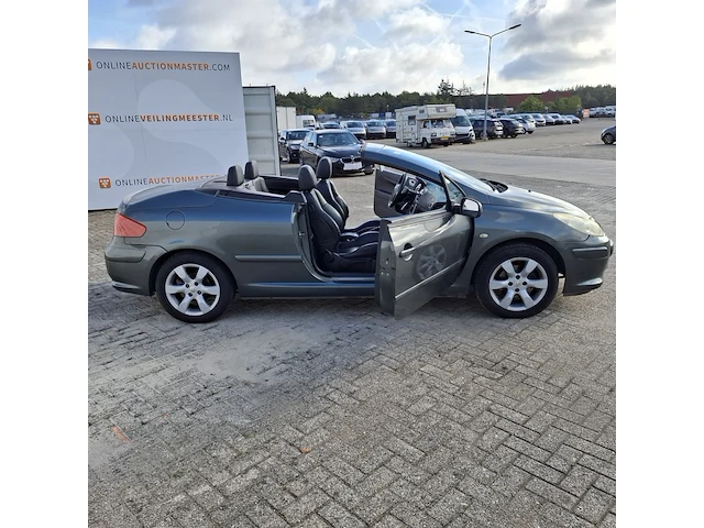 Personenauto peugeot, 307 cc 2.0-16v, grijs, bouwjaar 2006 - afbeelding 26 van  50