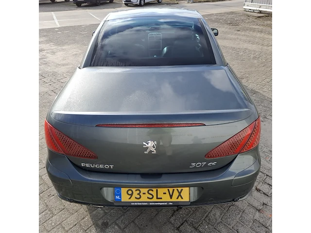 Personenauto peugeot, 307 cc 2.0-16v, grijs, bouwjaar 2006 - afbeelding 47 van  50