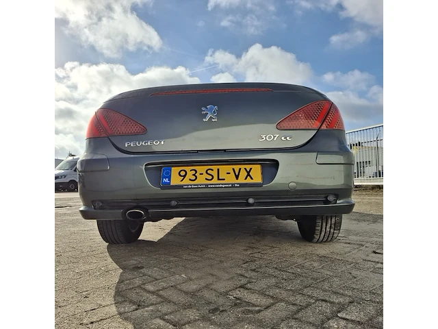 Personenauto peugeot, 307 cc 2.0-16v, grijs, bouwjaar 2006 - afbeelding 48 van  50