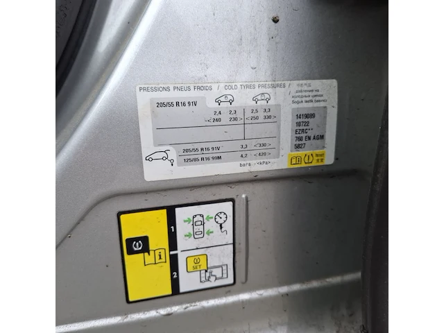 Personenauto, peugeot, 308 1.6 bluehdi, 2015 - afbeelding 4 van  51