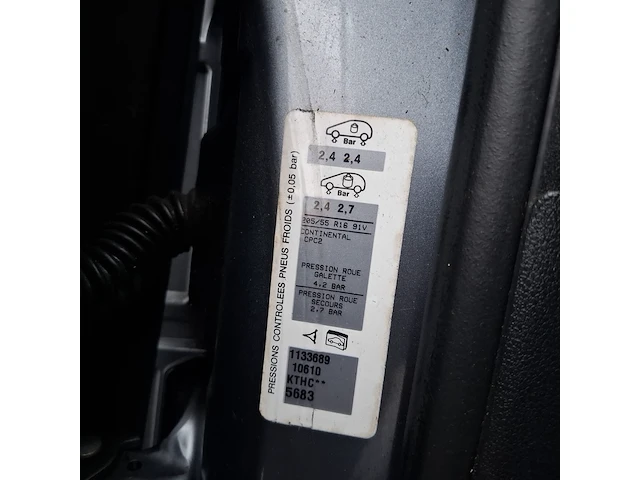 Personenauto, peugeot, 308 1.6 vti xs, 2008 - afbeelding 4 van  45