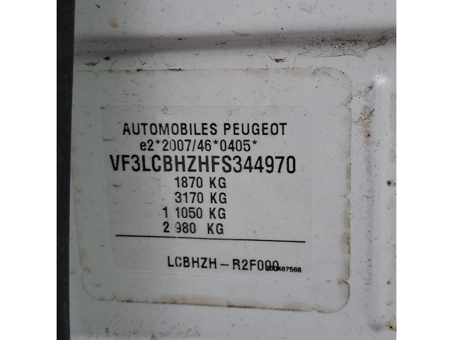 Personenauto peugeot, 308 sw 1.6, wit, bouwjaar 2015 - afbeelding 26 van  56