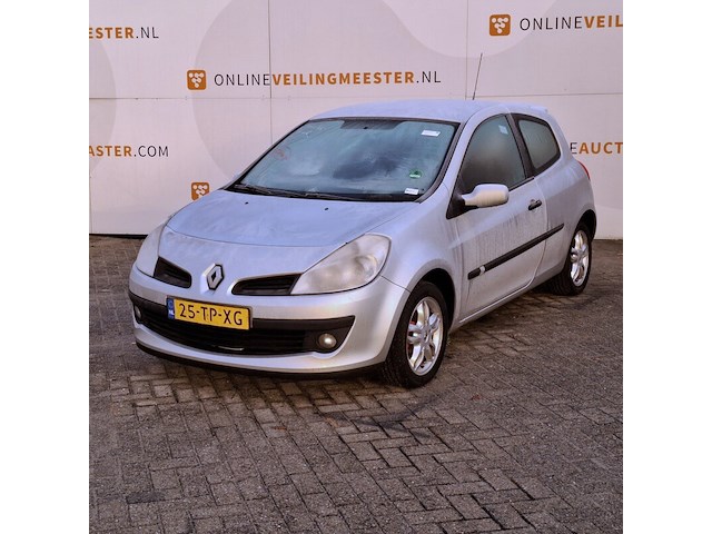 Personenauto, renault, clio 1.6, grijs, 2007 - afbeelding 1 van  36