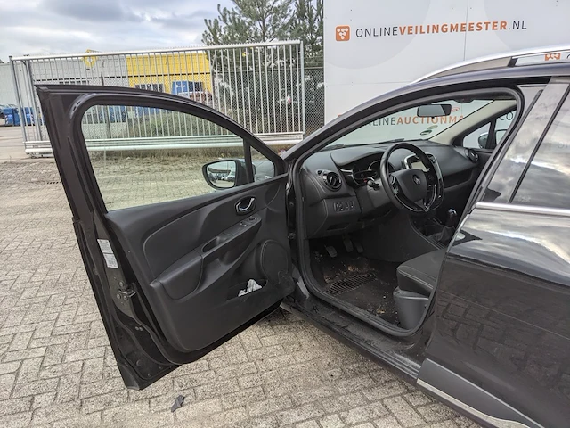 Personenauto renault, clio estate , zwart, bouwjaar 2015 - afbeelding 2 van  49