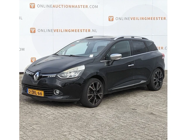 Personenauto renault, clio estate , zwart, bouwjaar 2015 - afbeelding 1 van  49