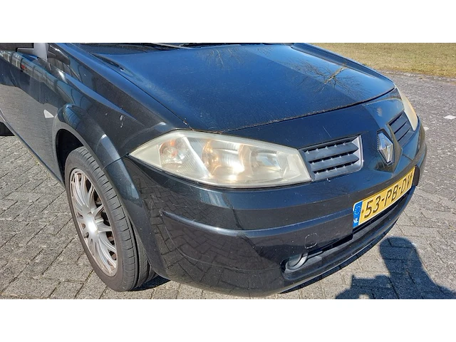 Personenauto renault, mégane coupé-cabriolet, zwart, bouwjaar 2004 - afbeelding 8 van  50