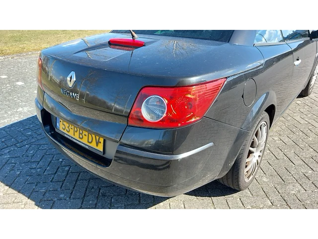 Personenauto renault, mégane coupé-cabriolet, zwart, bouwjaar 2004 - afbeelding 14 van  50