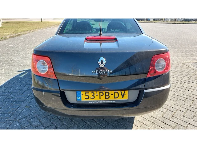 Personenauto renault, mégane coupé-cabriolet, zwart, bouwjaar 2004 - afbeelding 15 van  50