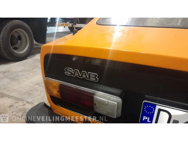 Personenauto saab, sonnet 3, oranje, bouwjaar 1972 - afbeelding 8 van  17