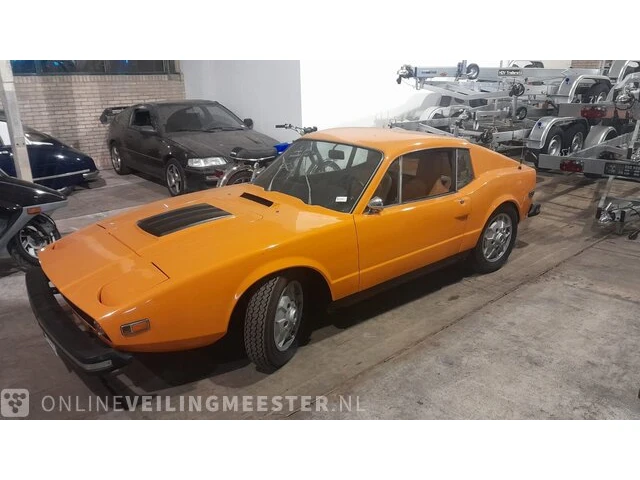 Personenauto saab, sonnet 3, oranje, bouwjaar 1972 - afbeelding 1 van  17