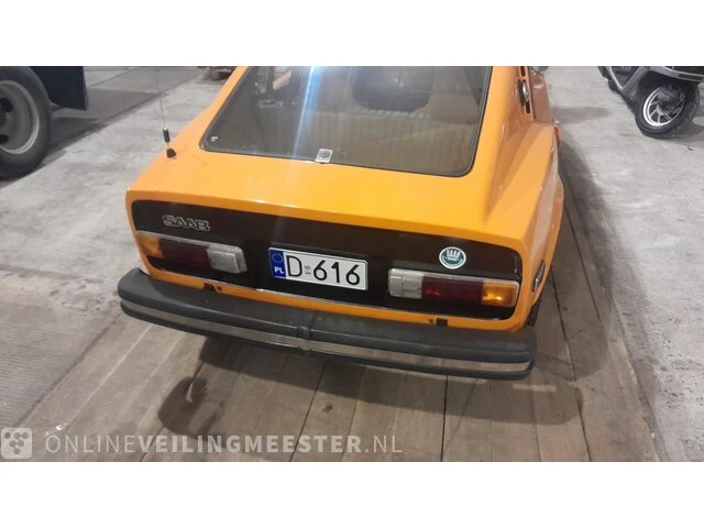 Personenauto saab, sonnet 3, oranje, bouwjaar 1972 - afbeelding 16 van  17