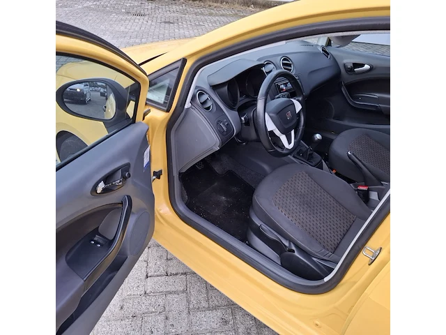 Personenauto, seat, ibiza 1.2 club, geel, 2009 - afbeelding 10 van  39