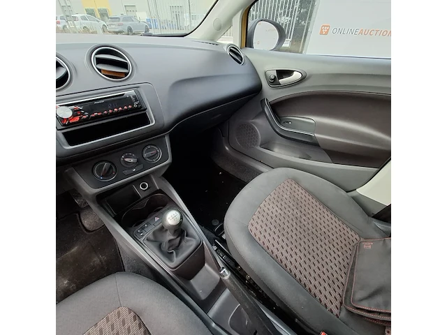 Personenauto, seat, ibiza 1.2 club, geel, 2009 - afbeelding 16 van  39