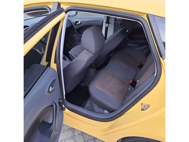Personenauto, seat, ibiza 1.2 club, geel, 2009 - afbeelding 18 van  39
