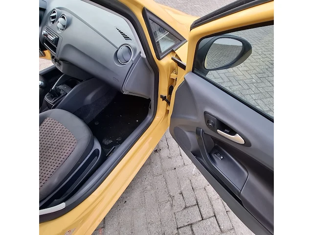 Personenauto, seat, ibiza 1.2 club, geel, 2009 - afbeelding 25 van  39