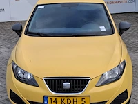 Personenauto, seat, ibiza 1.2 club, geel, 2009 - afbeelding 2 van  39