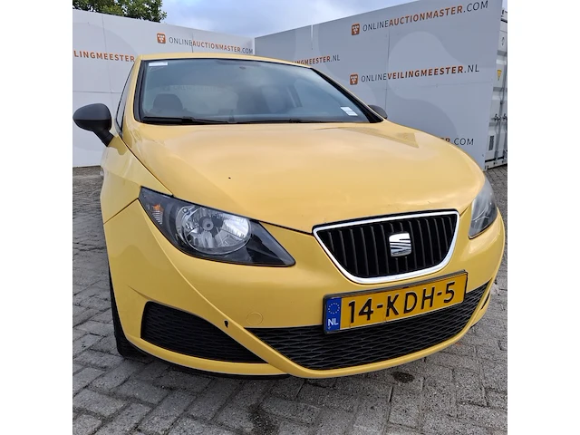 Personenauto, seat, ibiza 1.2 club, geel, 2009 - afbeelding 33 van  39