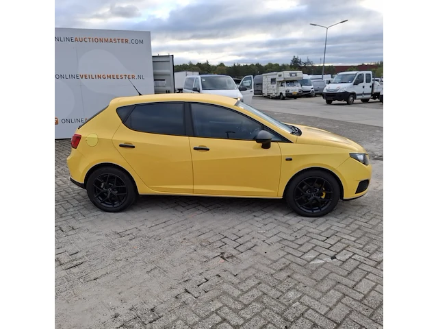 Personenauto, seat, ibiza 1.2 club, geel, 2009 - afbeelding 4 van  39