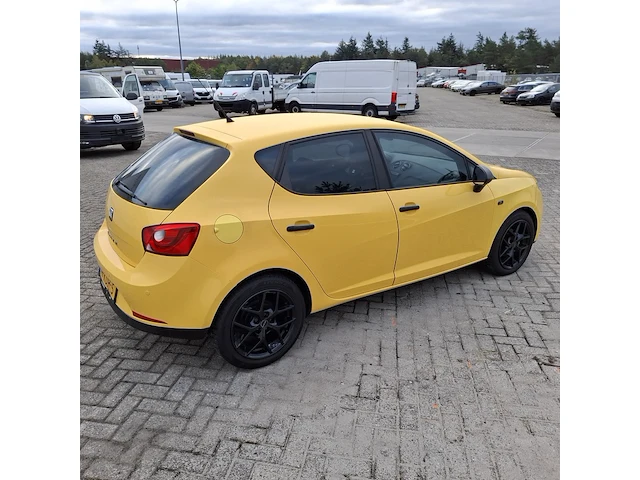 Personenauto, seat, ibiza 1.2 club, geel, 2009 - afbeelding 5 van  39