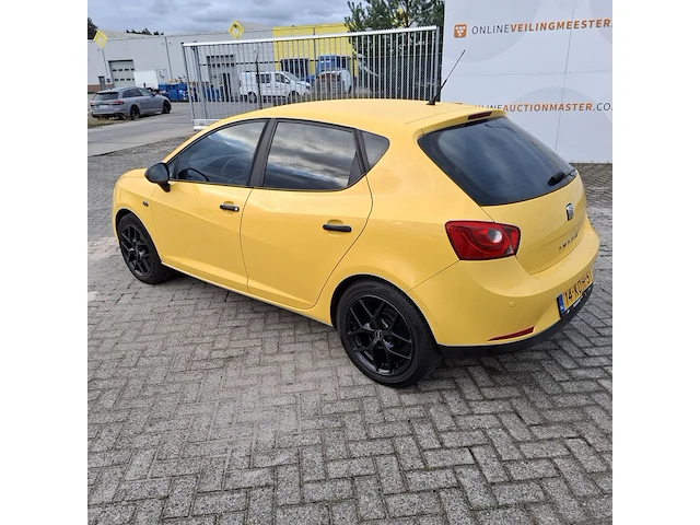 Personenauto, seat, ibiza 1.2 club, geel, 2009 - afbeelding 8 van  39