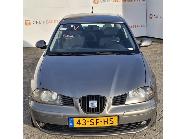 Personenauto seat, ibiza 1.4-16v reference, grijs, bouwjaar 2005 - afbeelding 12 van  23