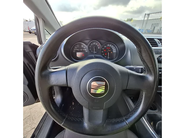 Personenauto seat, leon 1.6 reference, zwart, bouwjaar 2006 - afbeelding 5 van  47