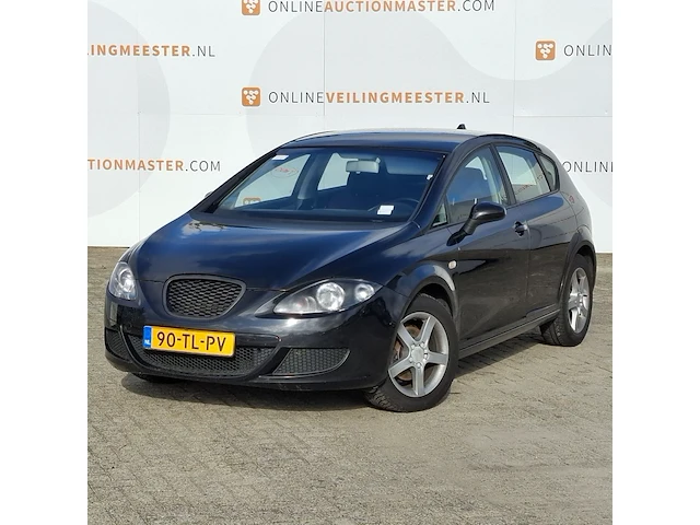Personenauto seat, leon 1.6 reference, zwart, bouwjaar 2006 - afbeelding 1 van  47
