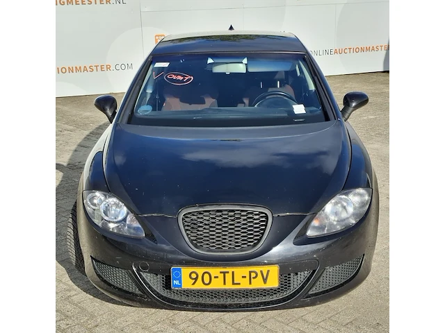 Personenauto seat, leon 1.6 reference, zwart, bouwjaar 2006 - afbeelding 12 van  47