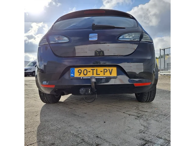 Personenauto seat, leon 1.6 reference, zwart, bouwjaar 2006 - afbeelding 45 van  47
