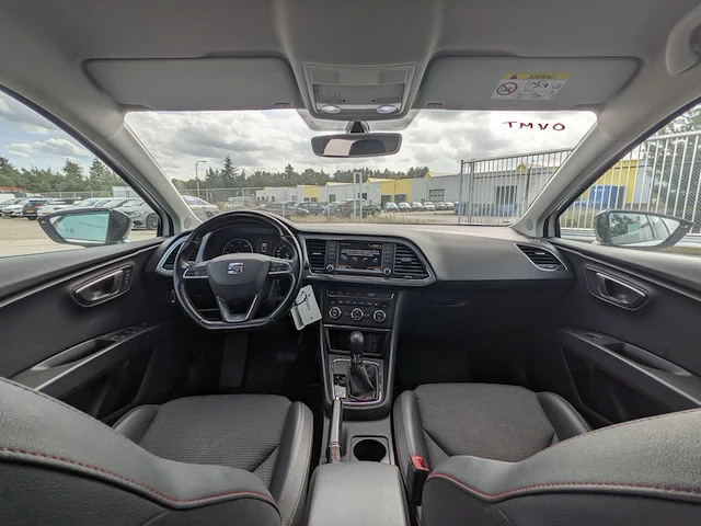Personenauto seat, leon 2.0 tdi fr connect, wit, bouwjaar 2016 - afbeelding 7 van  58