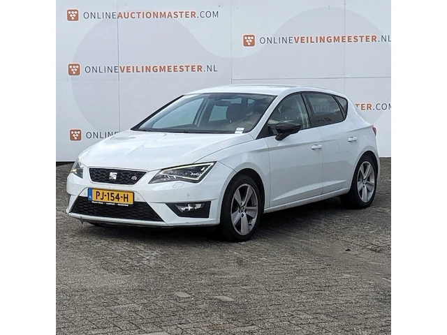 Personenauto seat, leon 2.0 tdi fr connect, wit, bouwjaar 2016 - afbeelding 1 van  58
